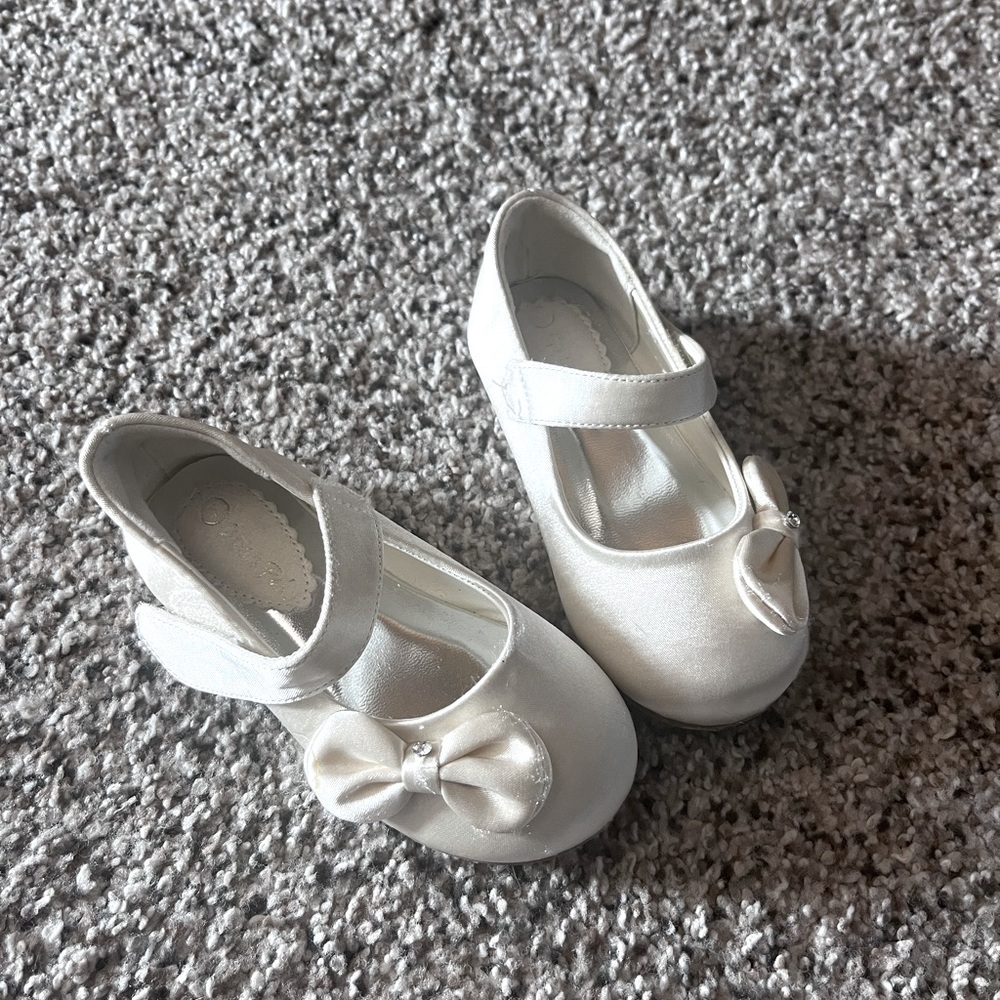 Dress shoes used for my daughter’s baptism.